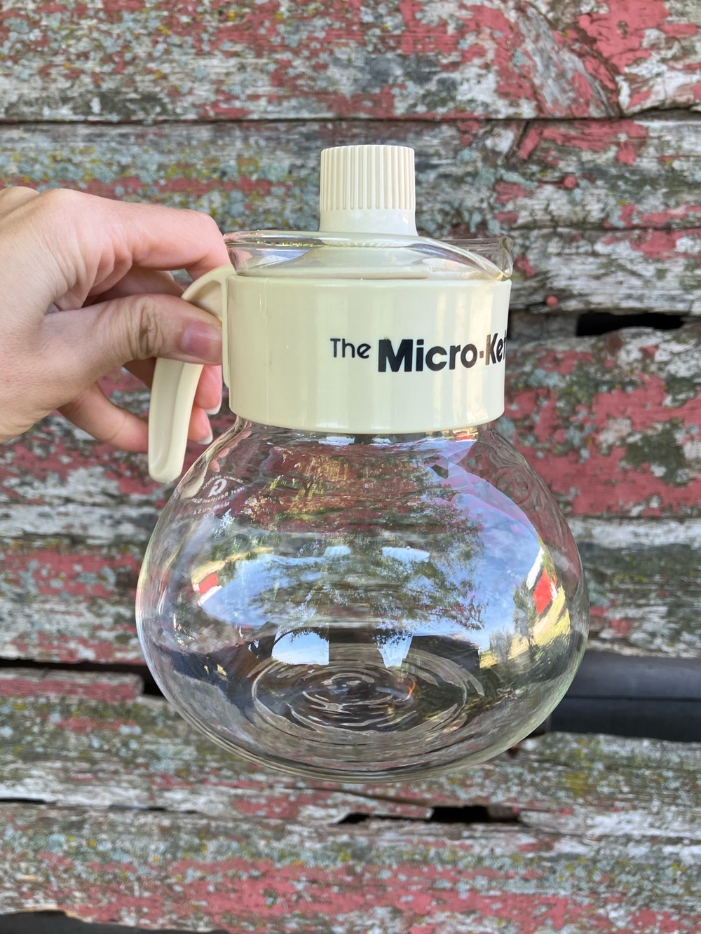 Vintage 1970s Gemco "The Micro-Kettle" Glass Coffee 4 Cup Carafe